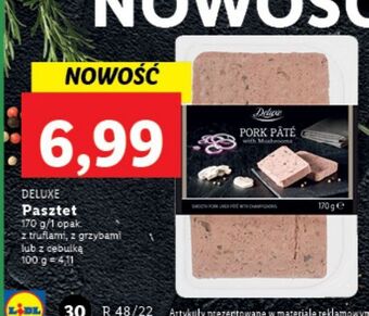 Lidl Pasztet z grzybami deluxe oferta