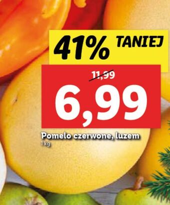 Lidl Pomelo czerwone oferta