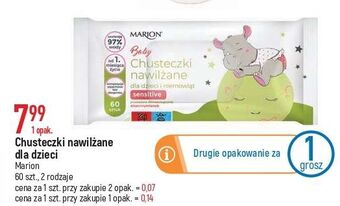 E.Leclerc Chusteczki nawilżane sensitive marion oferta