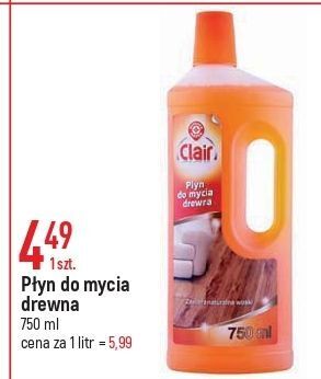 E.Leclerc Płyn do mycia drewna wiodąca marka clair oferta