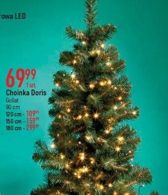 E.Leclerc Choinka sztuczna doris 180 cm goliat oferta