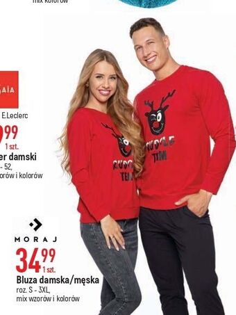 E.Leclerc Bluza damska s-3xl moraj oferta