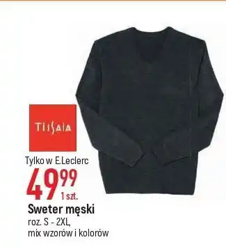 E.Leclerc Sweter męski s-2xl tissaia oferta