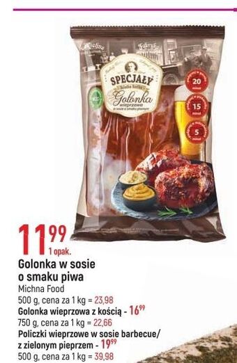 E.Leclerc Golonka wieprzowa o smaku piwa specjały dziadka kostka oferta