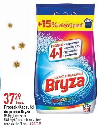 E.Leclerc Kapsułki do koloru 4w1 bryza oferta
