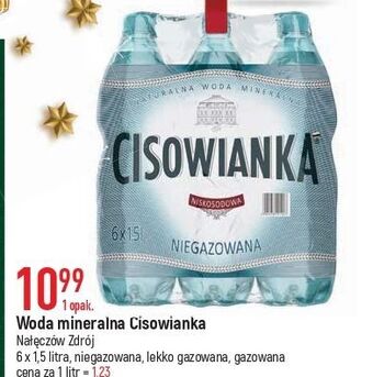 E.Leclerc Woda lekko gazowana cisowianka oferta