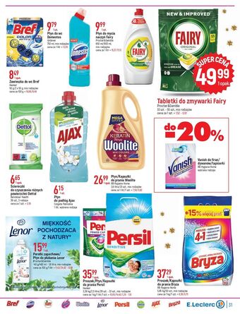 E.Leclerc Zawieszka do wc cytryna bref color aktiv (wcześniej blue active) oferta