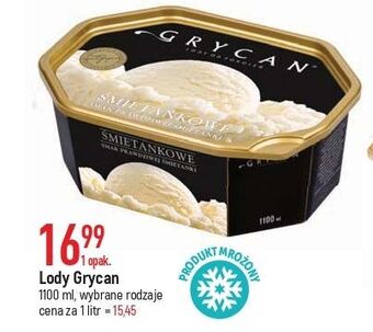 E.Leclerc Lody śmietankowe grycan oferta