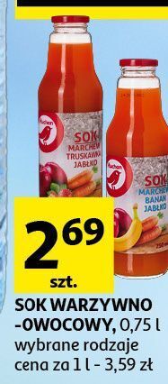Auchan Sok marchew banan jabłko auchan oferta
