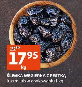 Auchan Śliwki węgierki suszone z pestką oferta