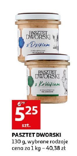 Auchan Pasztet z królikiem profi dworski oferta
