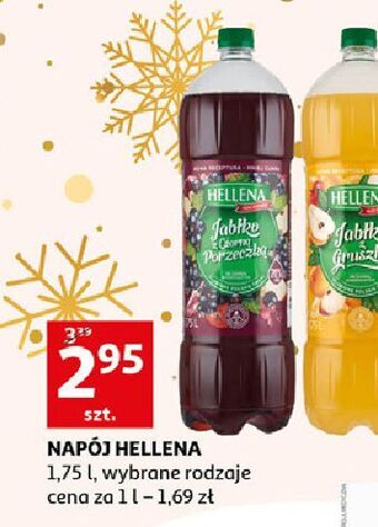 Auchan Napój czarna porzeczka hellena oferta