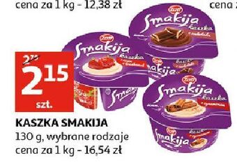 Auchan Kaszka z sosem truskawek zott smakija oferta