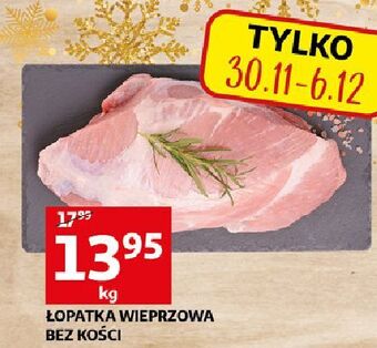 Auchan Łopatka wieprzowa bez kości oferta