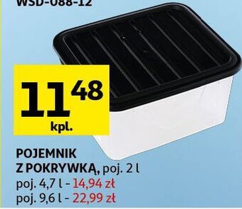 Auchan Pojemnik z pokrywką 2 l oferta
