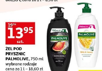 Auchan Żel pod prysznic mleko i miód palmolive naturals oferta