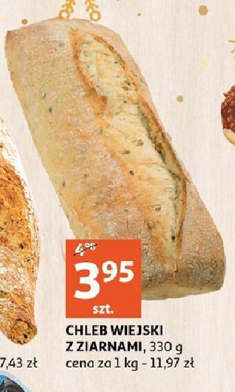 Auchan Chleb wiejski z ziarnami oferta