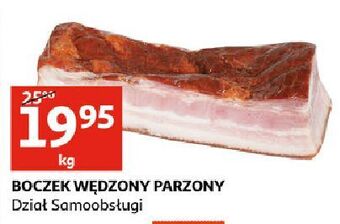 Auchan Boczek wędzony parzony oferta