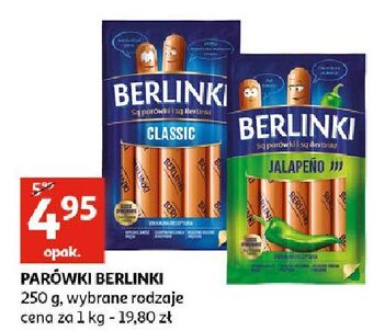 Parówki jalapeno morliny berlinki