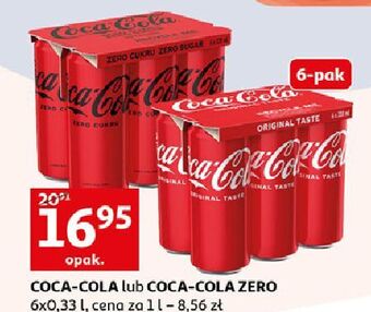 Auchan Napoj coca-cola zero oferta
