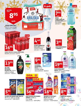 Auchan Woda lekko gazowana jurajska oferta
