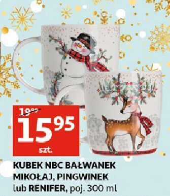 Auchan Kubek mikołaj 300 ml oferta