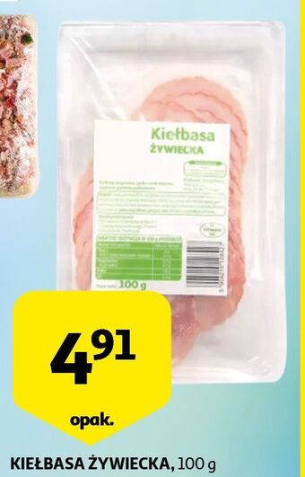 Auchan Kiełbasa zywiecka auchan na co dzień (logo zielone) oferta