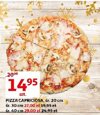 Auchan Pizza capriciosa śr. 20 cm auchan oferta