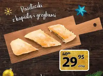 Auchan Paszteciki z kapustą i grzybami oferta