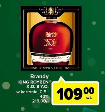 Carrefour Brandy karton king royben xo oferta