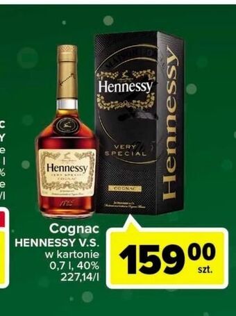 Carrefour Cognac karton hennessy very special oferta