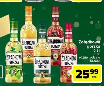 Carrefour Wódka żołądkowa gorzka rześka limonka z miętą oferta