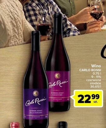 Wino carlo rossi blackberry intense sweet