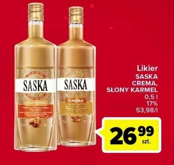 Carrefour Wódka saska crema oferta