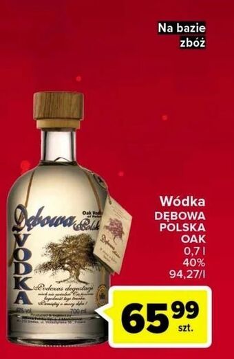 Carrefour Wódka dębowa polska oferta