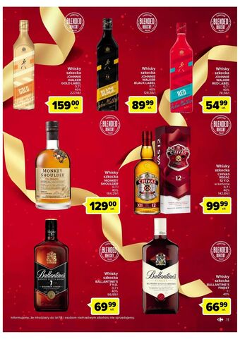 Carrefour Whisky johnnie walker gold label oferta