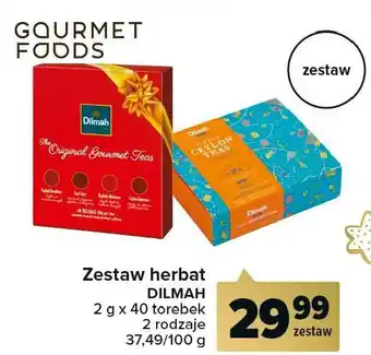 Carrefour Zestaw herbat the original gourmet teas dilmah oferta