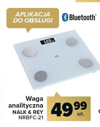 Carrefour Waga łazienkowa nrbfc-21 nalk&rey oferta