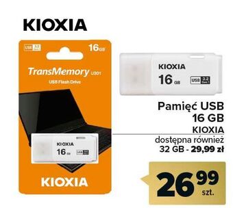 Carrefour Pamięc usb 32 gb kioxia oferta