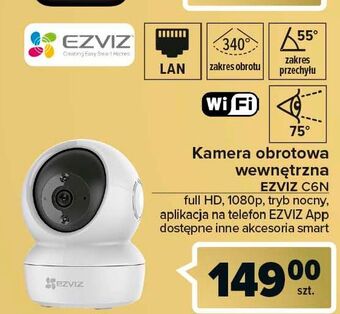 Carrefour Kamera obrotowa full hd c6n ezviz oferta