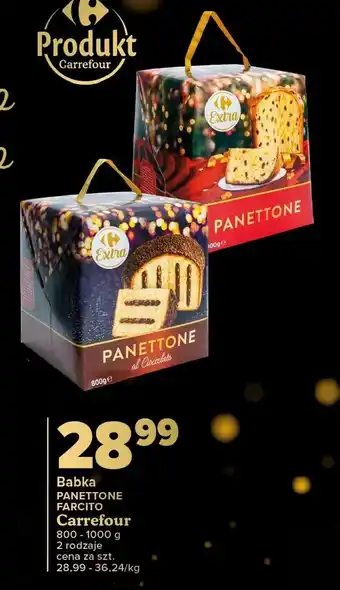 Carrefour Babka panettone carrefour extra oferta