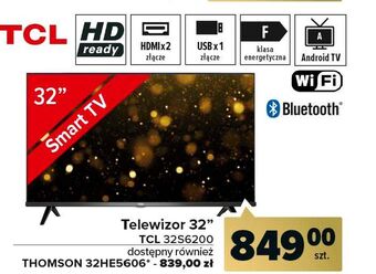 Telewizor led 32"32s6200 tcl