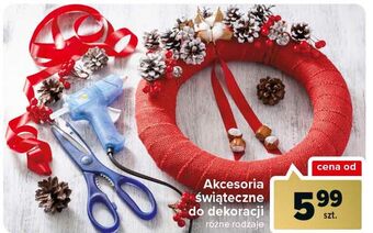 Carrefour Akcesoria świąteczne do dekoracji oferta