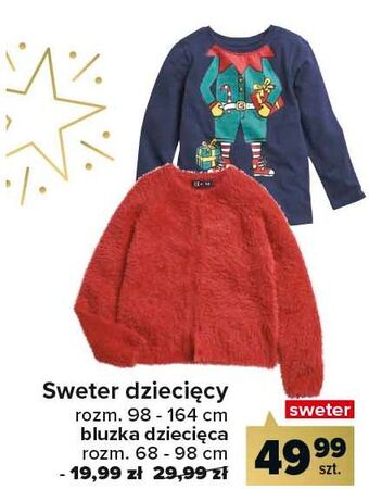 Carrefour Bluzka dziecięca oferta