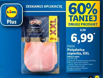 Lidl Polędwica sopocka 1 SZT 250 G oferta