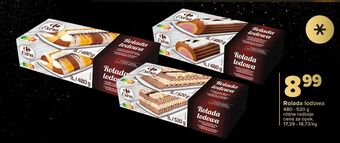 Carrefour Rolada lodowa wanilia cappucino carrefour extra oferta