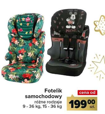 Carrefour Fotelik samochodowy 15-36 kg oferta