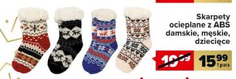Carrefour Skarpety damskie abs oferta