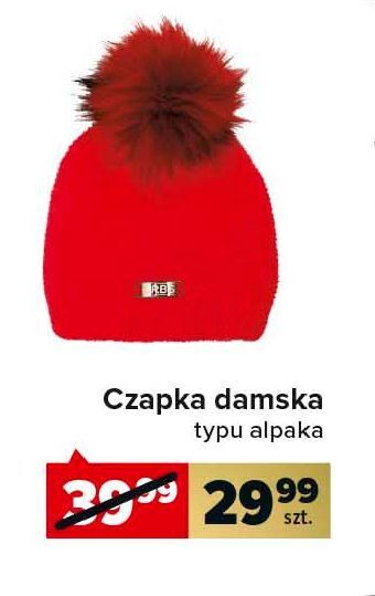 Carrefour Czapka damska oferta