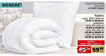 Carrefour Kołdra 4 pory roku 155 x 200 cm wendre oferta